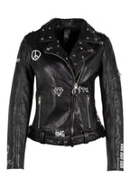 Tavi RF Leather Jacket, Black