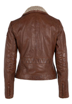 Jenja CF Leather Jacket, Cognac
