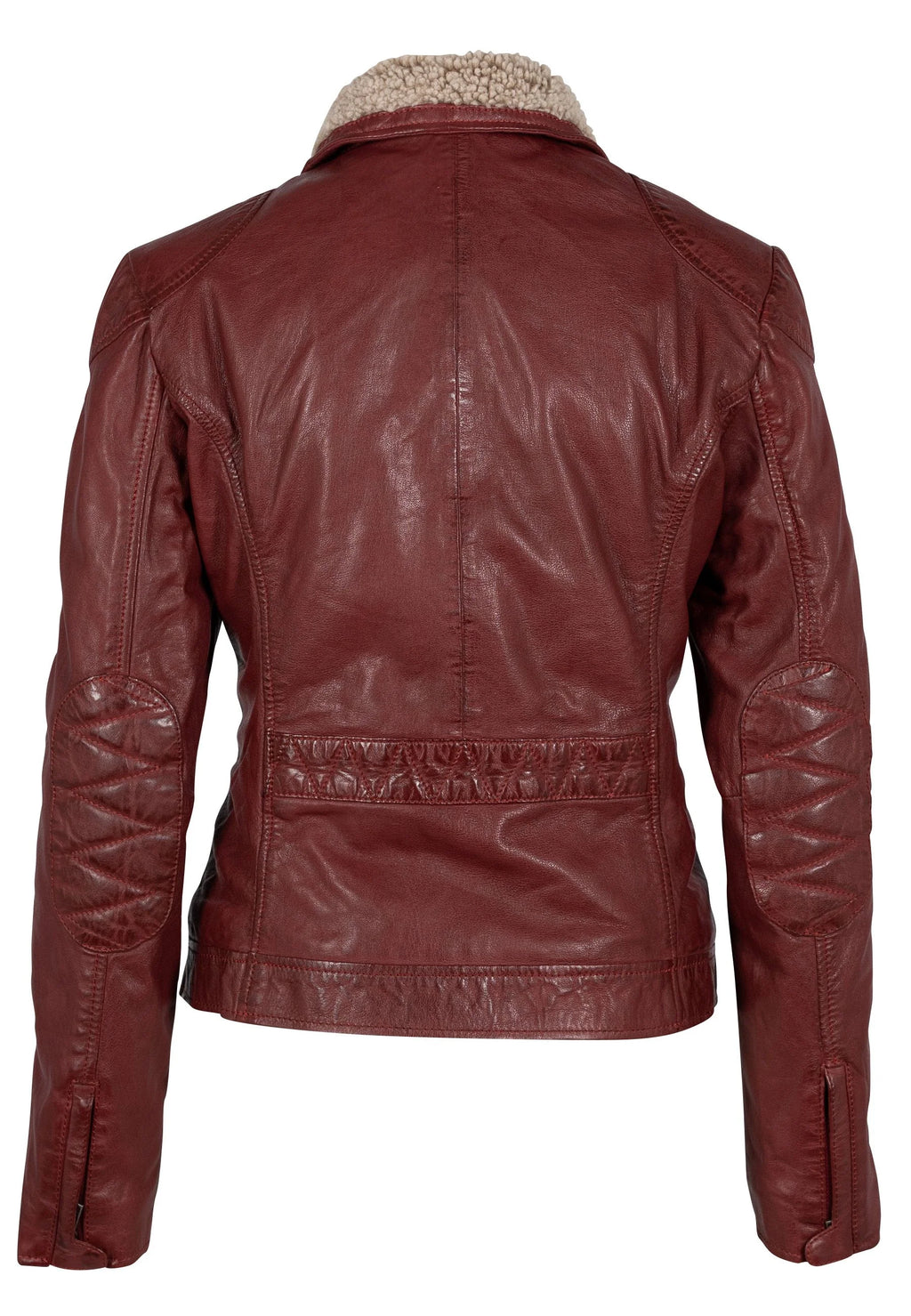 Jenja CF Leather Jacket, Red