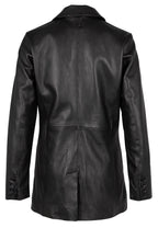 Aurela CF Leather Blazer, Black
