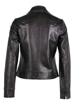 Lusan RF Leather Jacket, Black