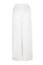 Goddess Palazzo Pant - Vegan Silk- Pearl