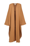 Dune Wrap Kimono - Organic Double Gauze - Desert Sand