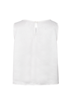 Goddess Tank Top - Vegan Silk- Pearl
