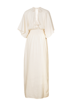 Rhythms V-Neck Maxi Dress - Organic Double Gauze - Ivory