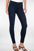 Abby Ankle Skinny Jeans 28" in Stone Wash