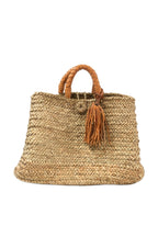 Artisan Woven Straw Tote Bag