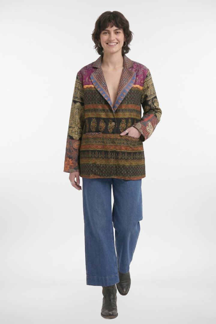 Louva Artisanal Reversible Blazer