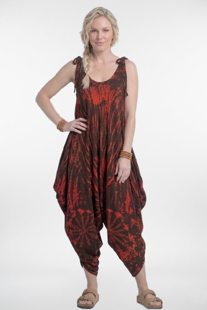 Auburn Creamy Harem Jumpsuit