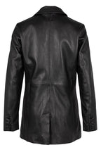 Aurela CF Leather Blazer, Black