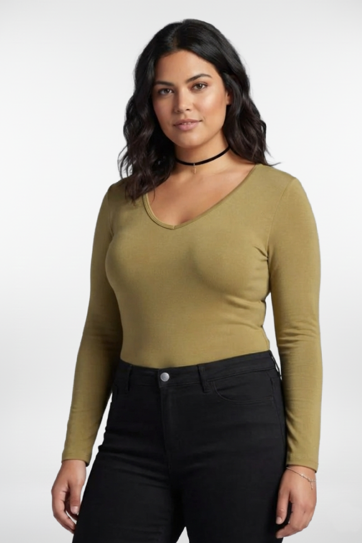Bamboo V-Neck Top