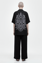Barong Mask Short Sleeve Shirt