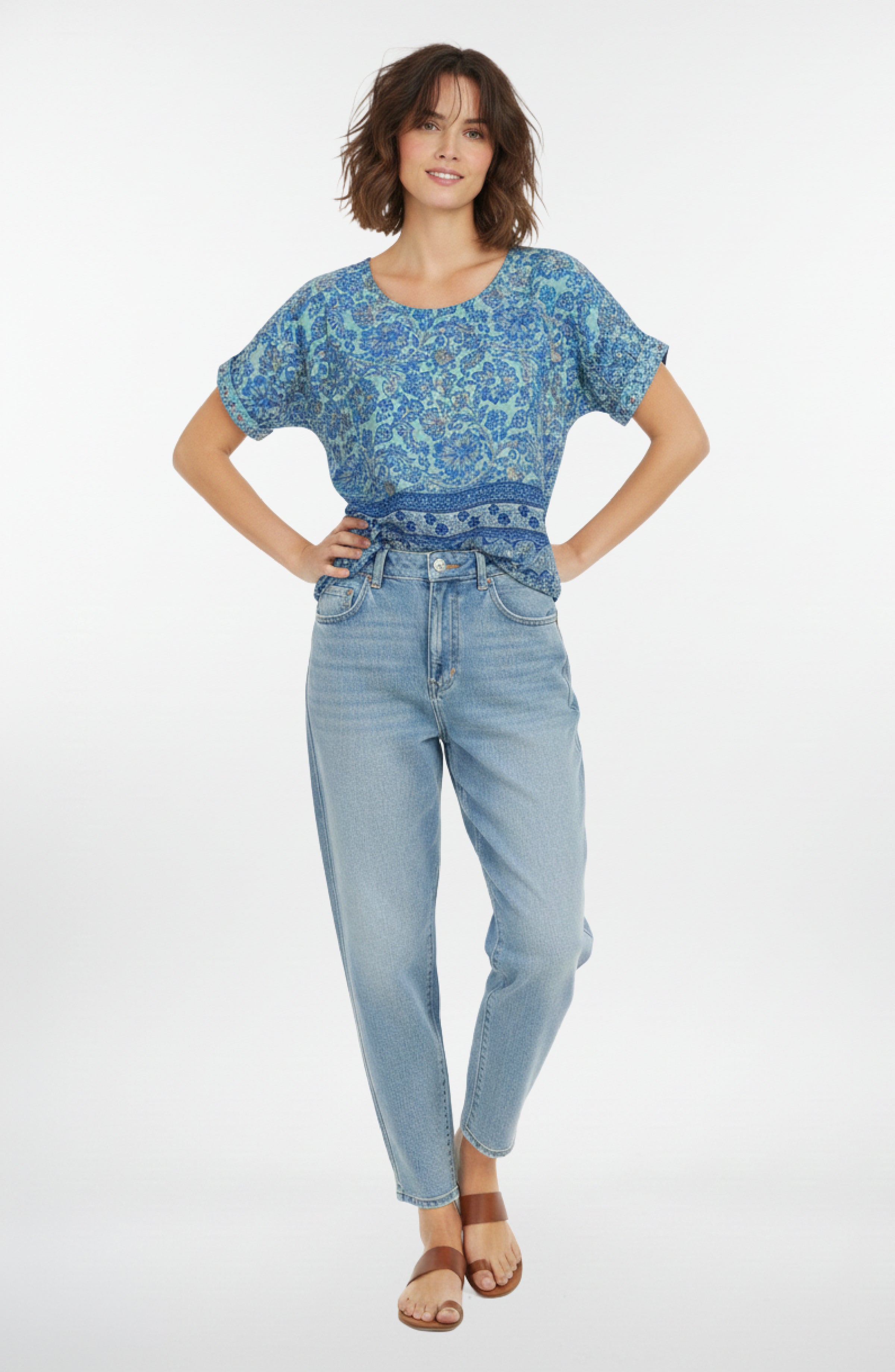 Be Mine Buttoned Back Top