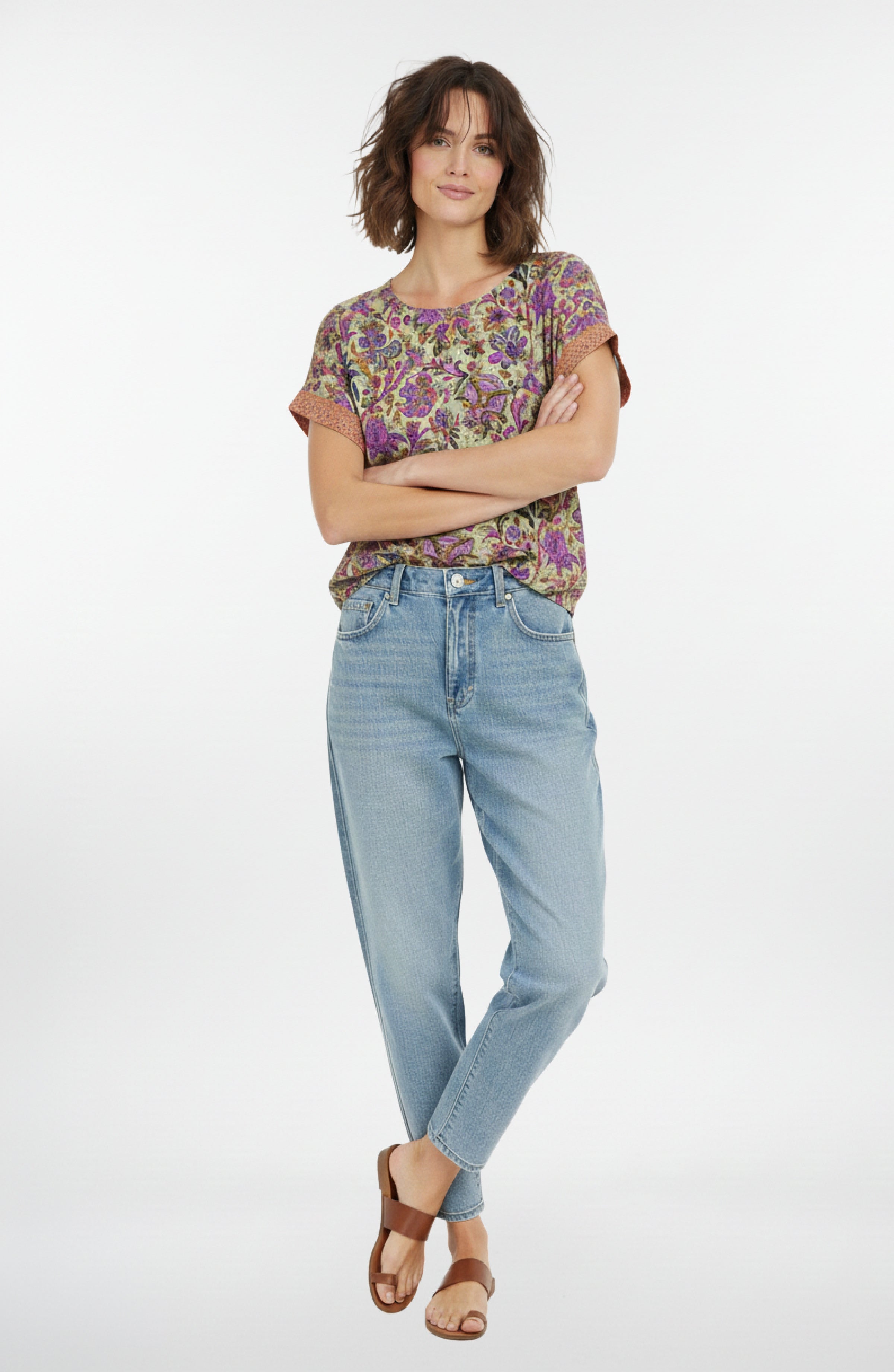 Be Mine Buttoned Back Top