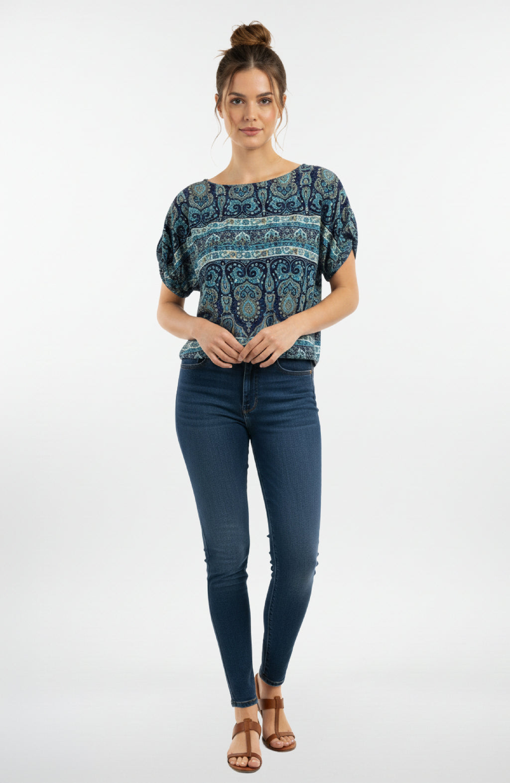 Be Mine Buttoned Back Top