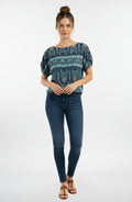 Be Mine Buttoned Back Top