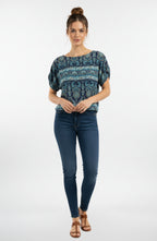 Be Mine Buttoned Back Top