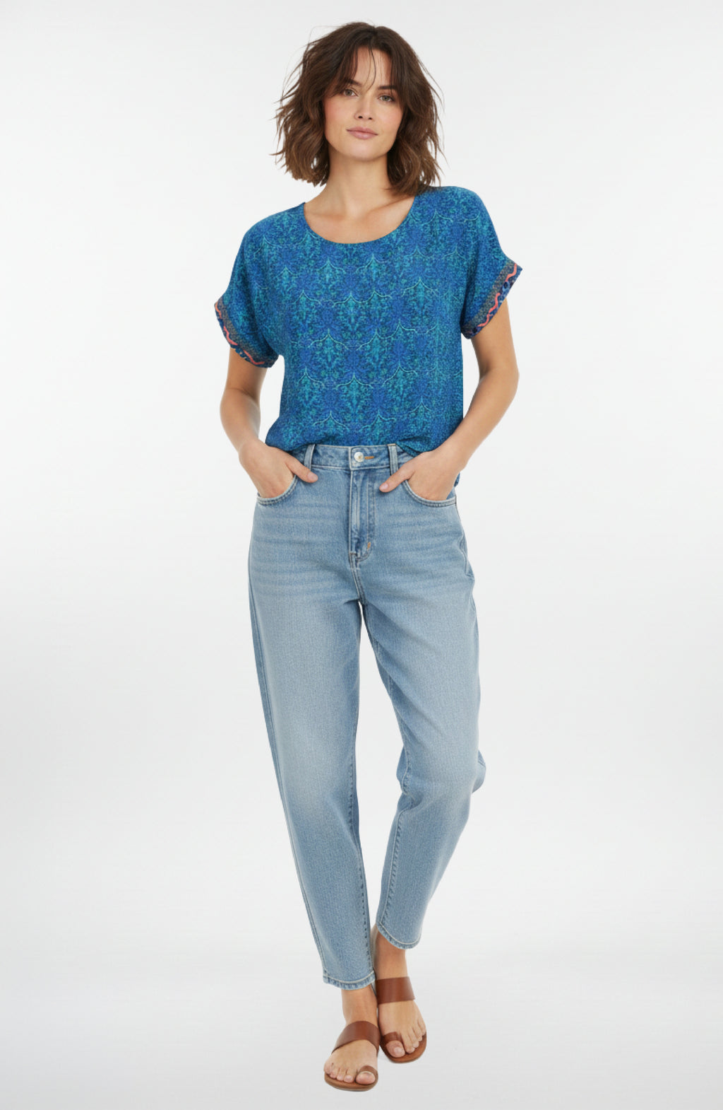 Be Mine Buttoned Back Top