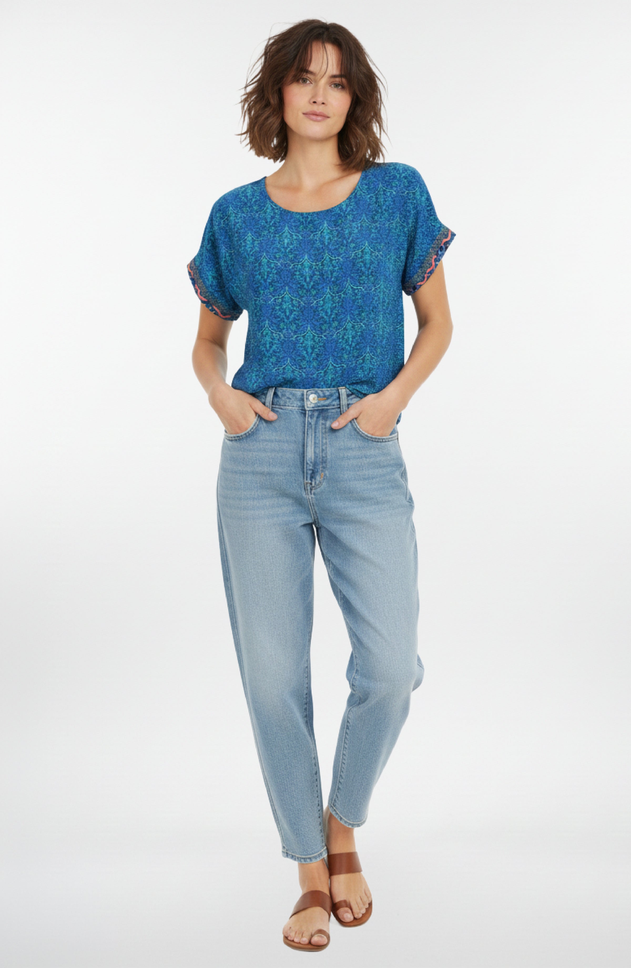 Be Mine Buttoned Back Top