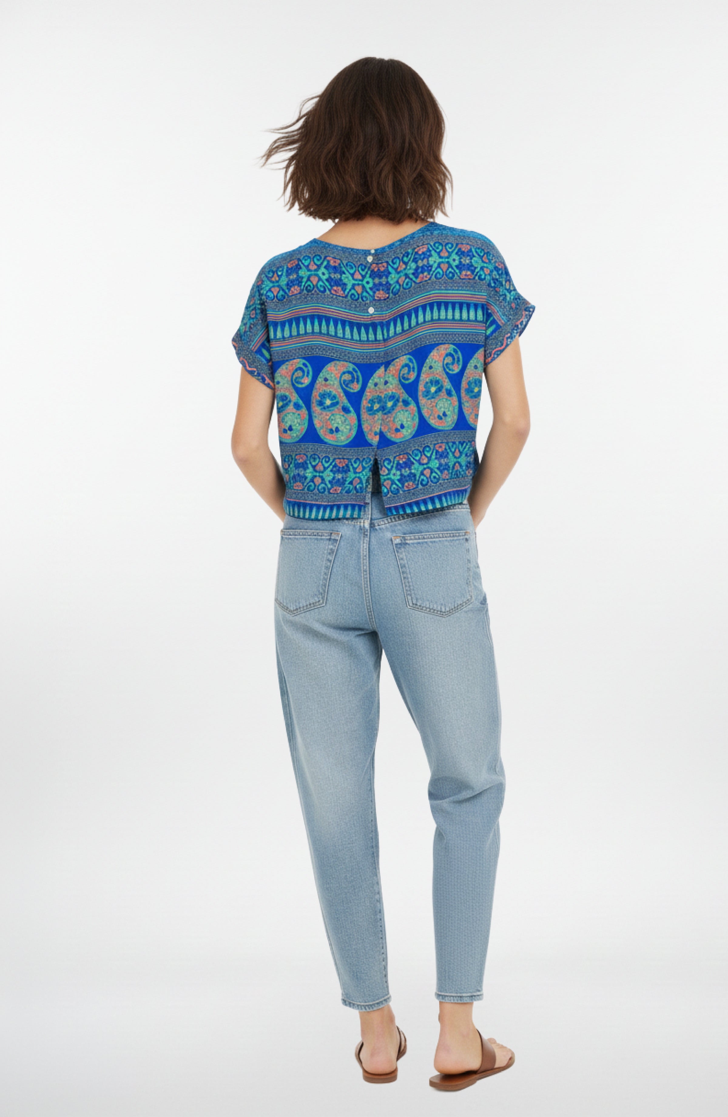 Be Mine Buttoned Back Top