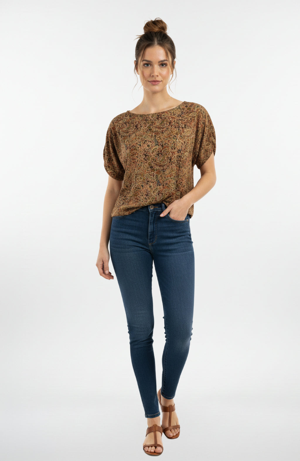 Be Mine Buttoned Back Top