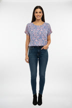 Be Mine Buttoned Back Top