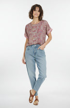 Be Mine Buttoned Back Top