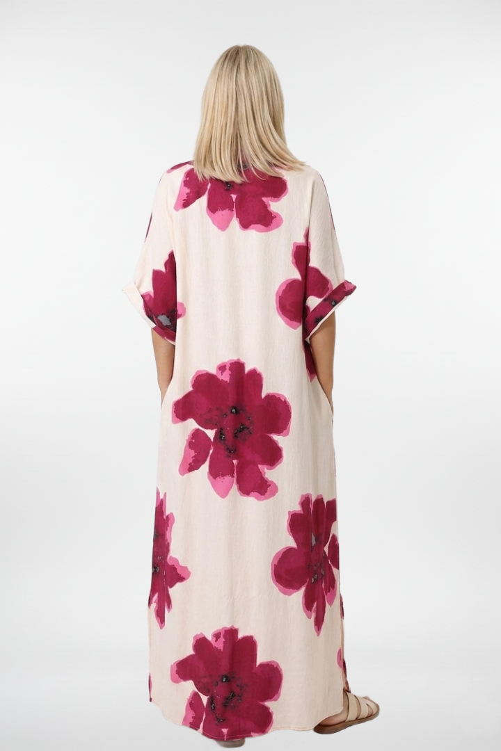 Blossom Breeze Shirt Dress
