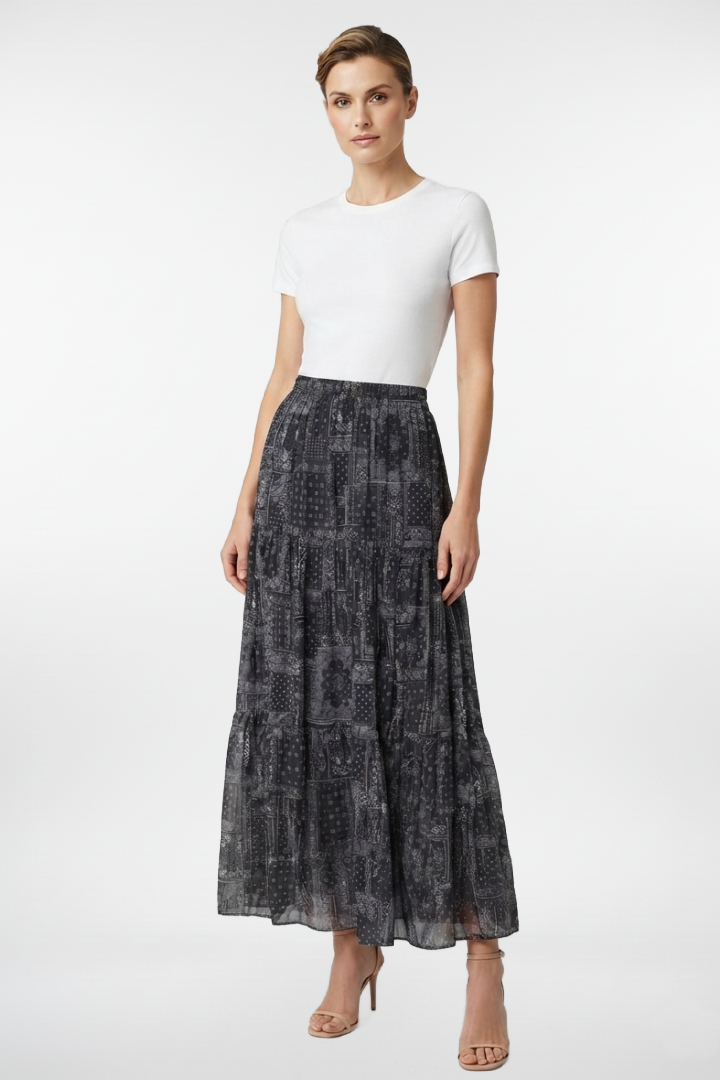 Bohemian Maxi Skirt