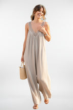 Combinaison bohème en dentelle