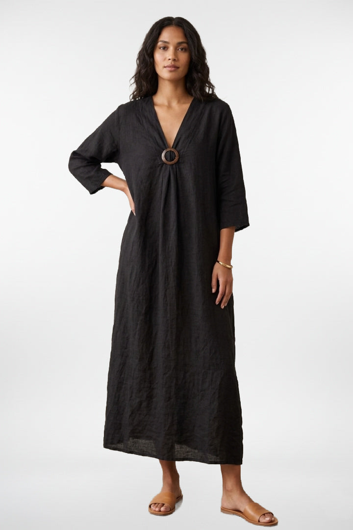 Caftan Linen Dress