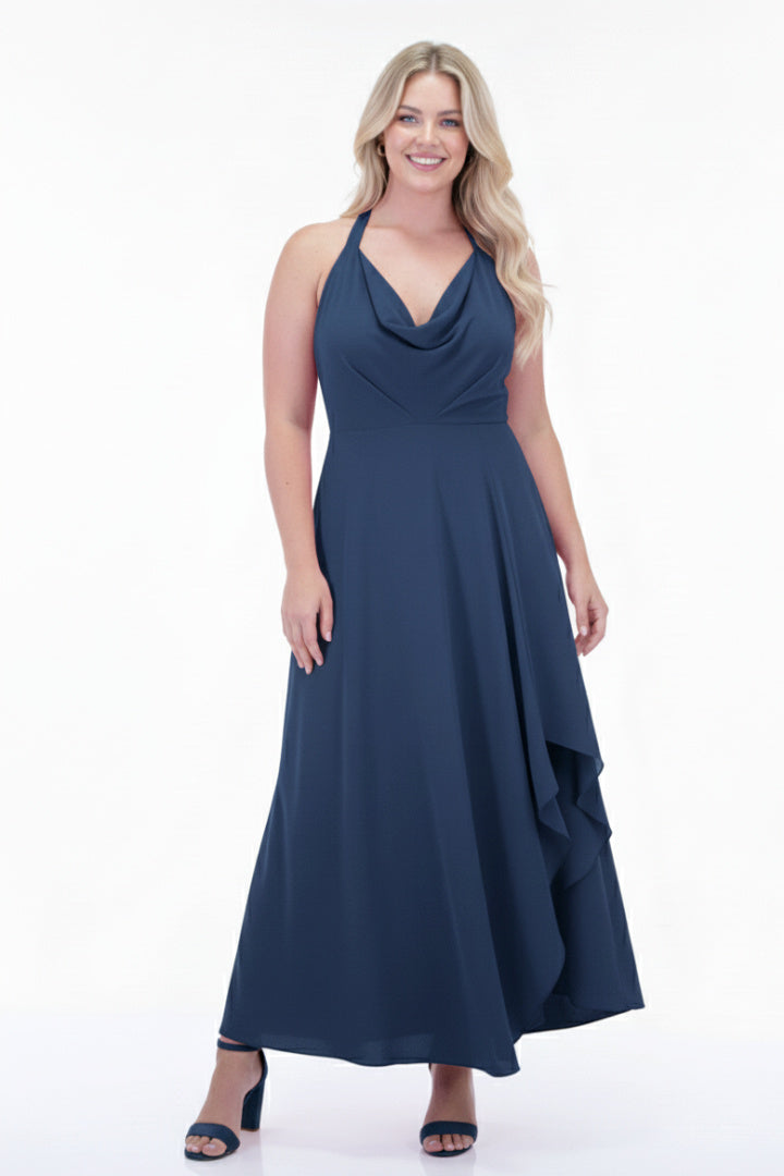 Cecilia Halter Maxi Dress – Made in Montréal
