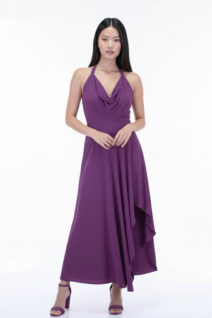 Cecilia Halter Maxi Dress – Made in Montréal