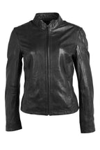 Chessy RF Leather Jacket, Black