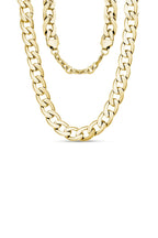 Collier à grosse chaîne forçat
