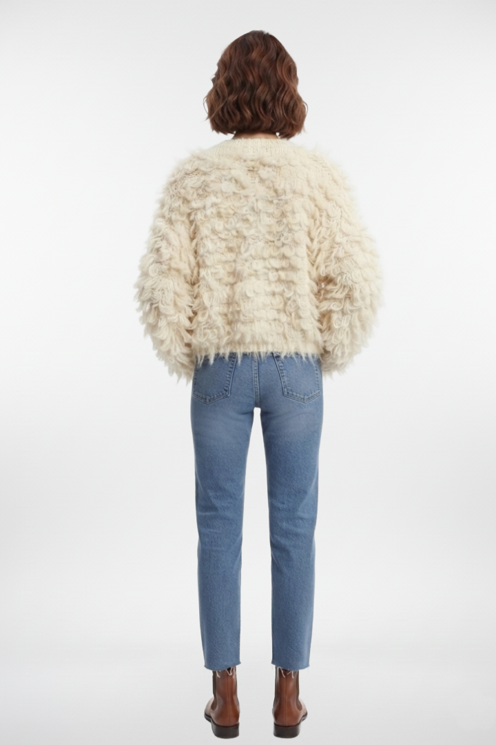 Cloud Muse Textured Cardigan