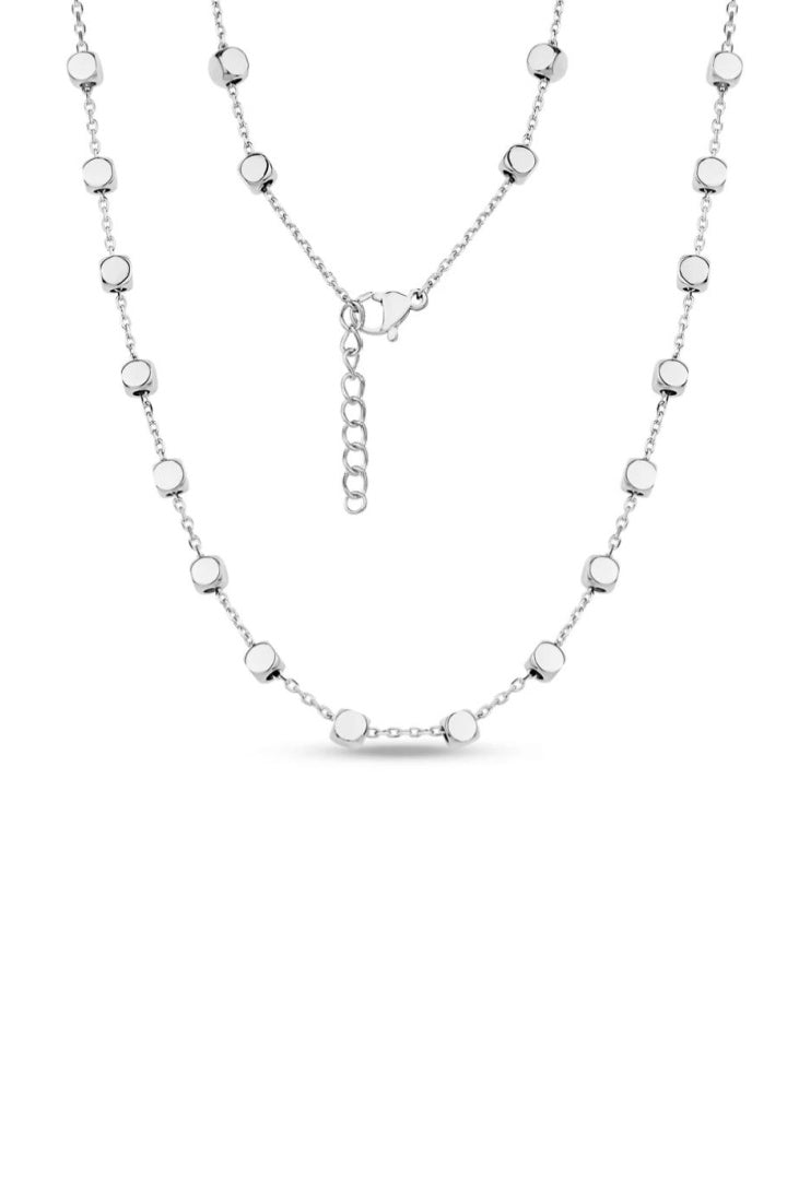 Cube Link Chain Necklace