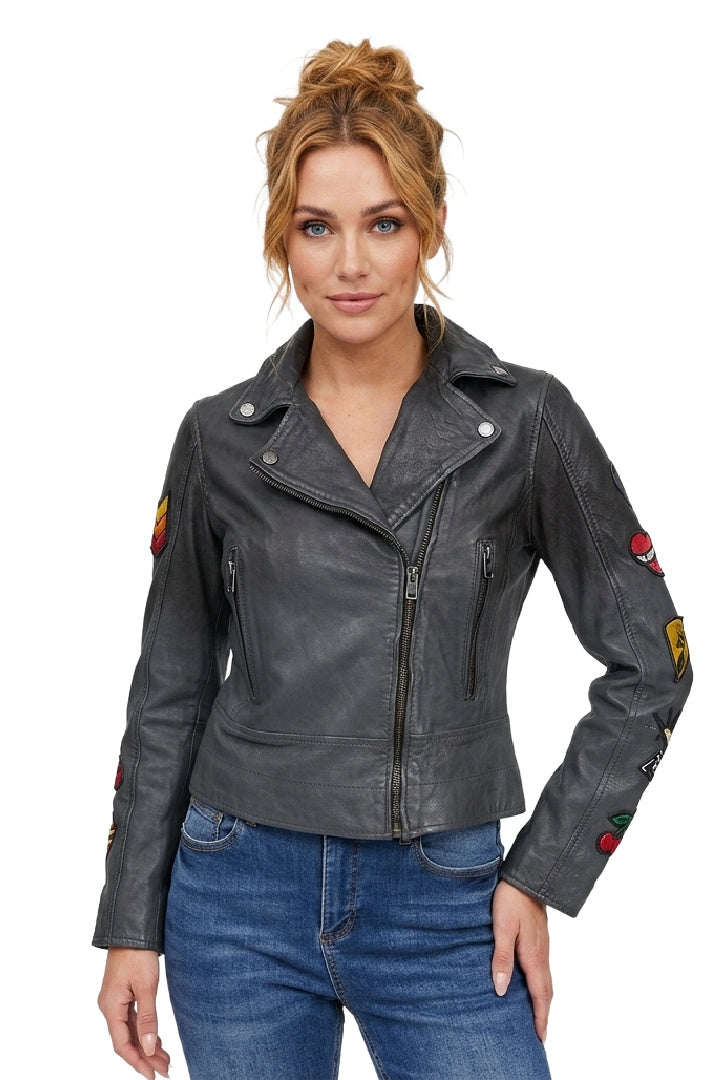 Cynthia RF Leather Jacket