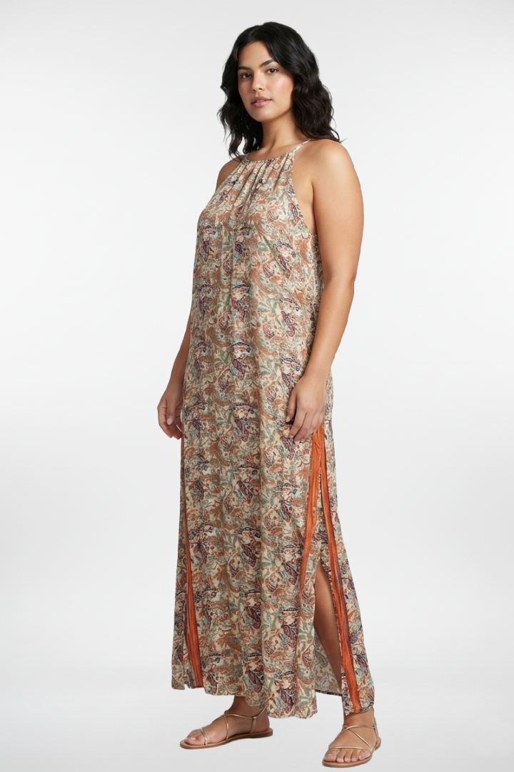 Daphne Maxi Halter Dress
