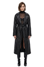 Chaqueta de cuero Chessy RF, negra.