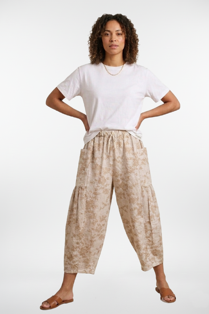 Desert Bloom Barrel Pants