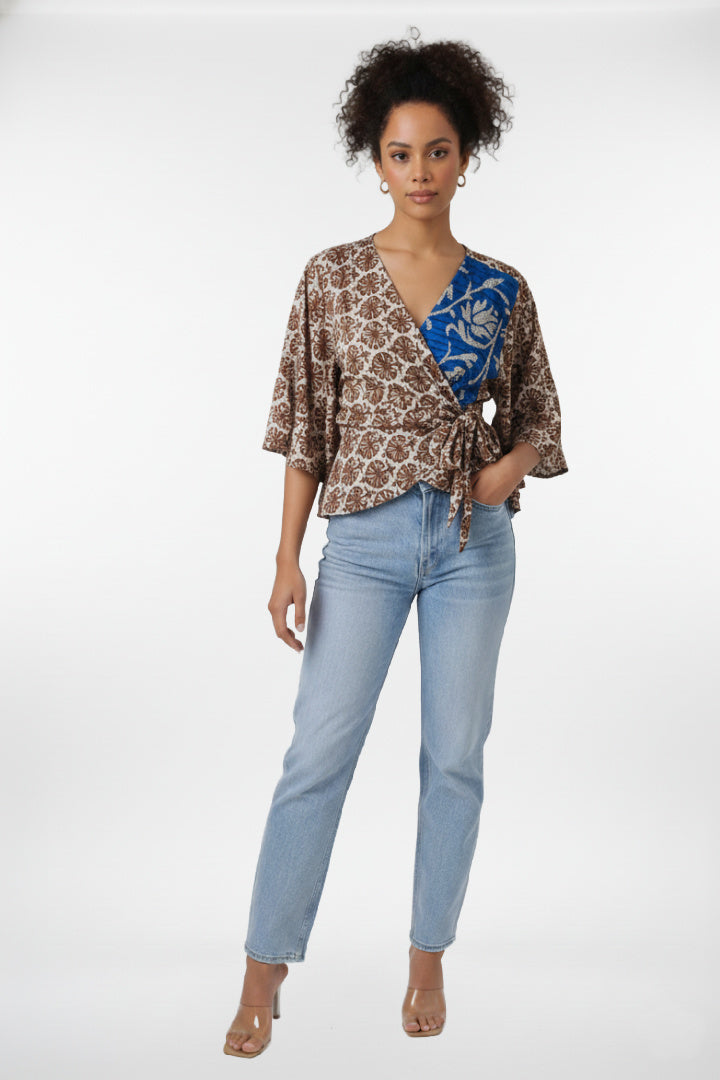 Dreamweaver Cross Wrap Top