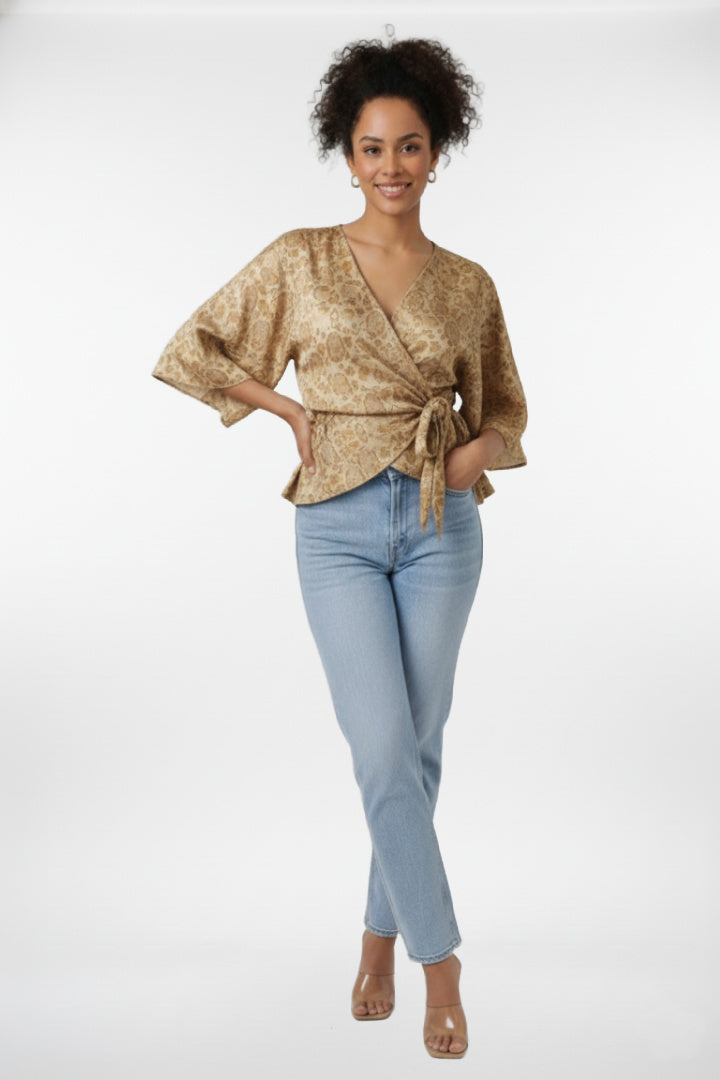 Dreamweaver Cross Wrap Top