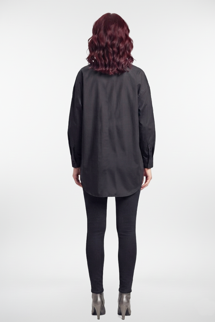 Embroidery Long Sleeve Blouse