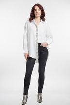 Embroidery Long Sleeve Blouse