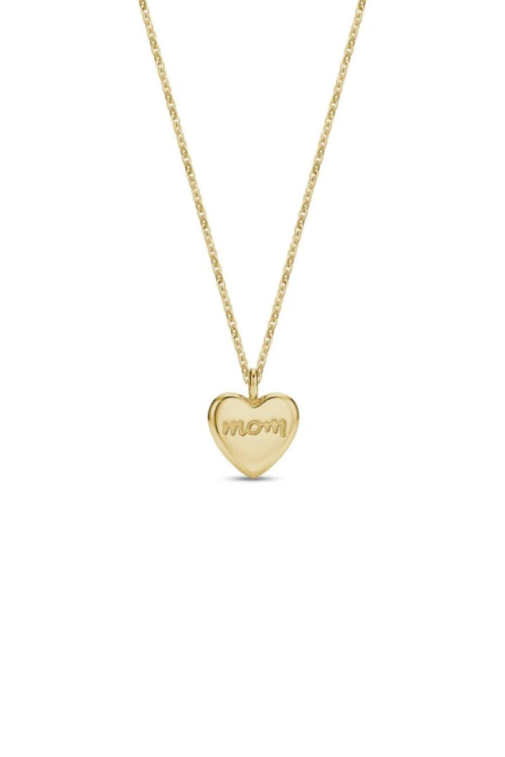 Pendentif Cœur Maman Gravé