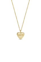 Pendentif Cœur Maman Gravé