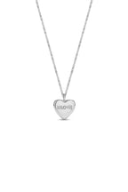 Pendentif Cœur Maman Gravé