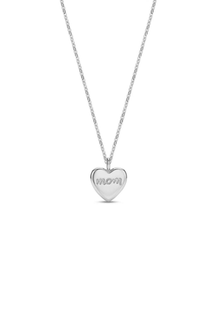 Pendentif Cœur Maman Gravé