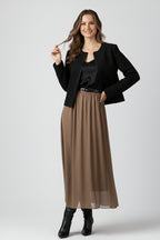 Ethereal Tulle Midi Skirt